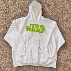 Star Wars Mad Engine  Men’s Size XXLarge White HOODIE New